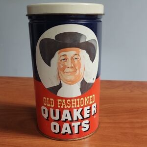 Quaker Oats Vintage Tin